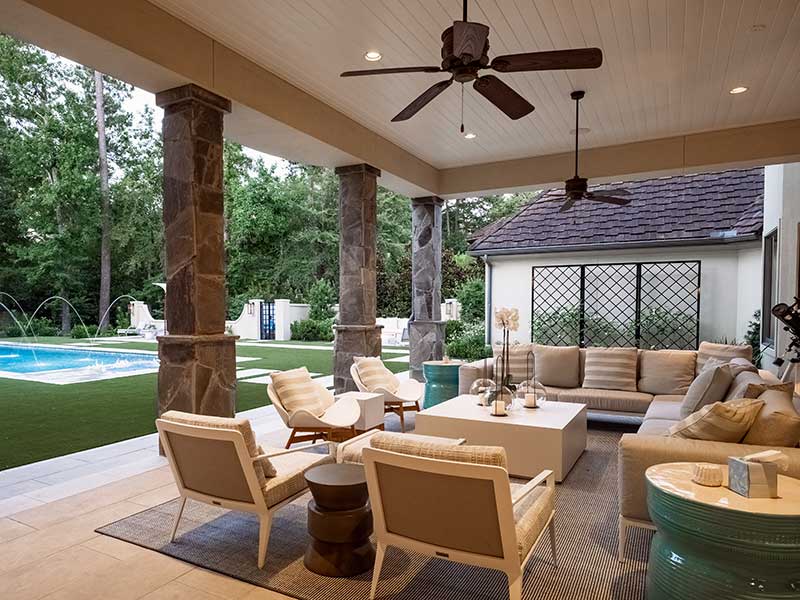 outdoor living areas gilbert